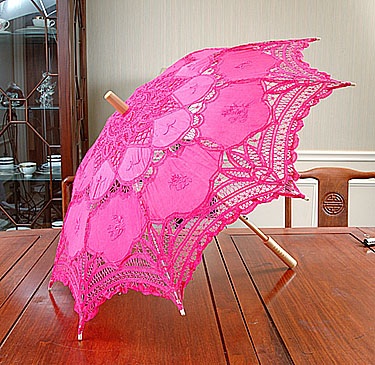 Battenburg Lace Parasols